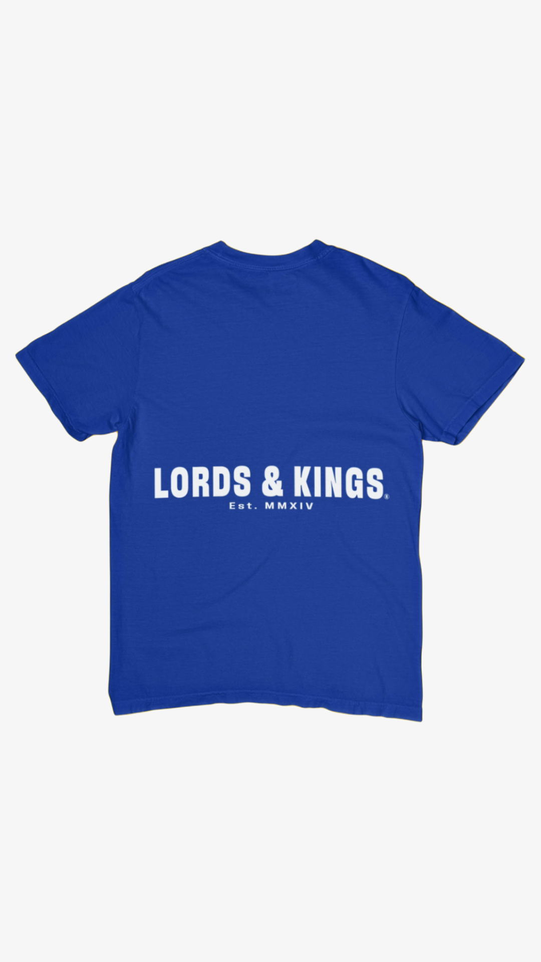 LORDS & KINGS BLUE PREMIUM T-SHIRT