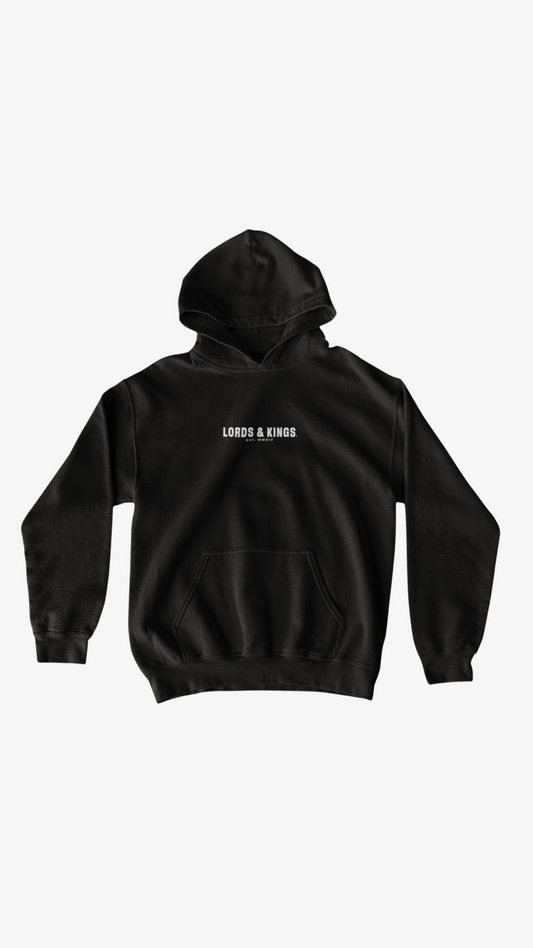 LORDS & KINGS BLACK HOODIE