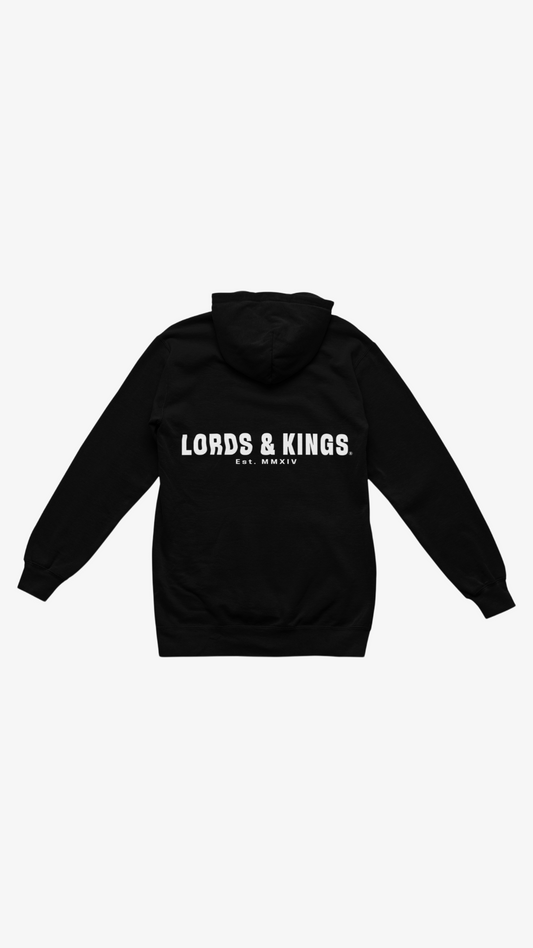 LORDS & KINGS BLACK HOODIE