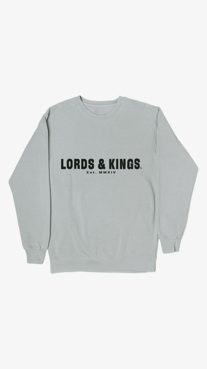LORDS & KINGS GREY SWEATSHIRT